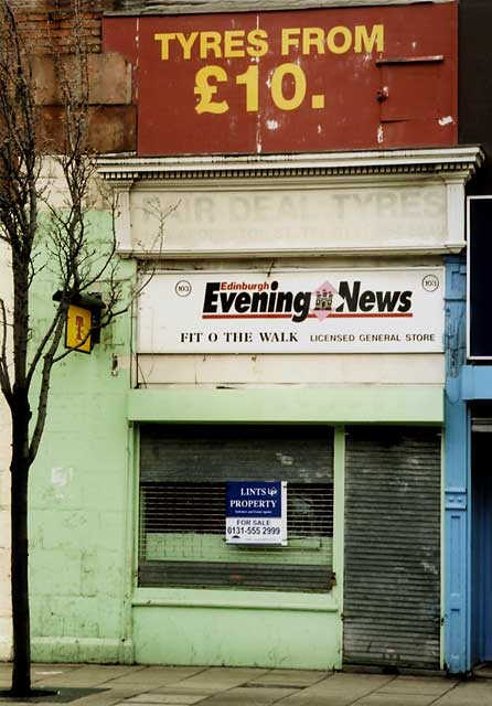Edinburgh Shops - 103 Leith Walk - 2005