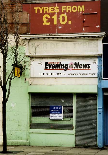 Edinburgh Shops  -  103 Leith Walk  -  2005