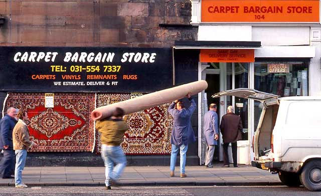 Edinburgh Shops  -  104 Leith Walk  - 1991