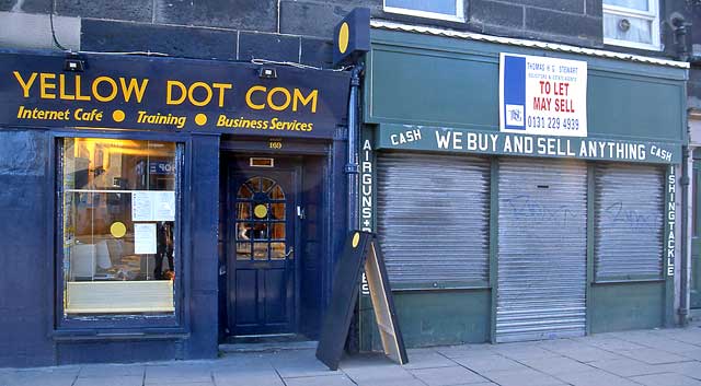 Edinburgh Shops  -  169+171 Leith Walk  -  2005