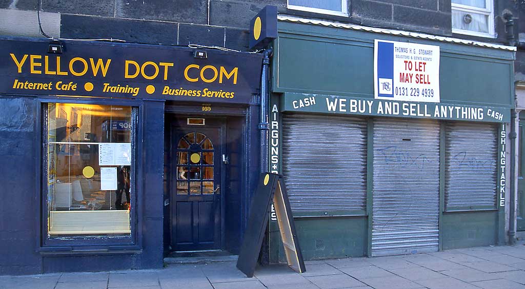 Edinburgh Shops  -  169+171 Leith Walk  -  2001