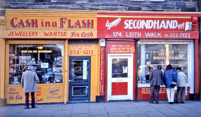 Edinburgh Shops - 176 + 174 Leith Walk - 1991