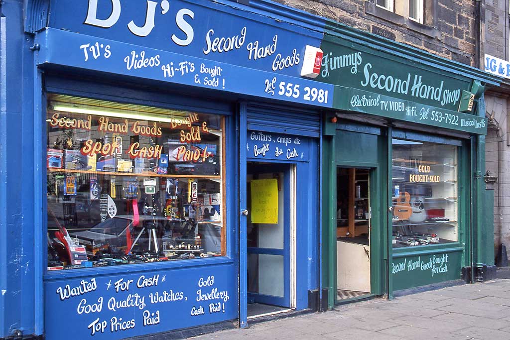 Edinburgh Shops  -  176+174 Leith Walk  -  1993