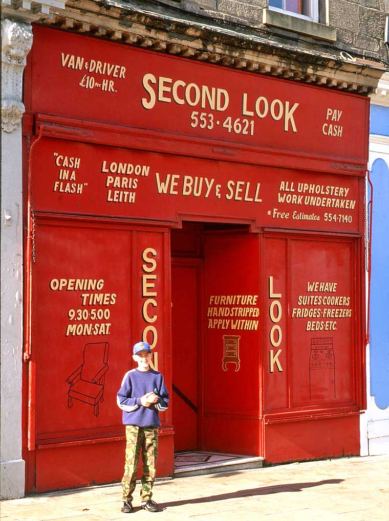 Edinburgh Shops  -  240 Leith Walk  -  1999
