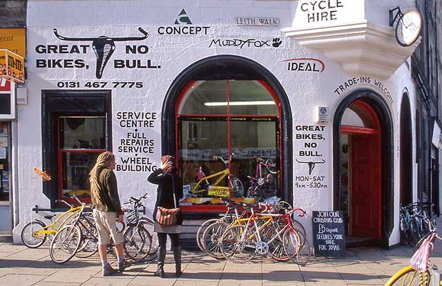 Edinburgh Shops  - 276 Leith Walk  -  1999