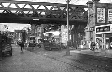 Bridge near Jane Street, near the foot of Leith Walk