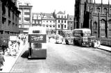 Lothian Road approaching the West End of Princes Street  -  1959