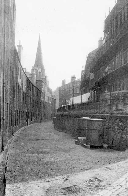 Dumbiedykes Survey Photograph - 1959  - Upper Viewcraig Row