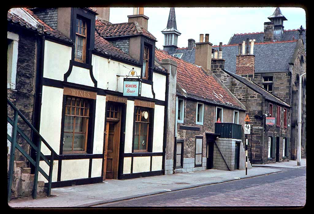 Photograph taken by Charles W Cushman in 1961 - Main Street, Newhaven