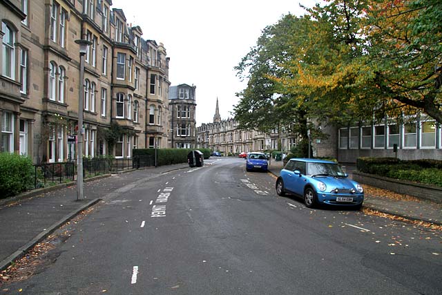 Mardale Crescent, Looking towards Holy Corner, Morningside, Edinburghd  -   Photo taken October 15, 2010