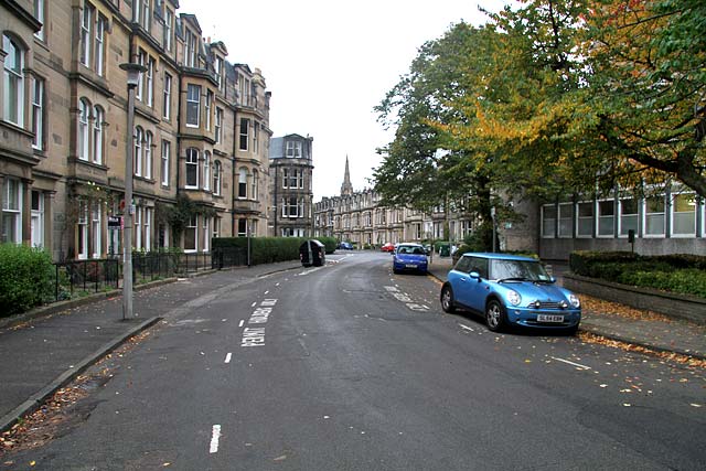 Mardale Crescent, Looking towards Holy Corner, Morningside, Edinburghd - Photo taken October 15, 2010