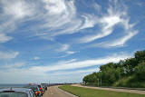 Looking to the east along Marine Drive, Silverknowes