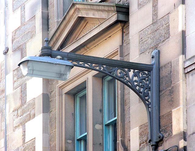 Lamp Post in Glenfinlas Street, New Town, Edinburgh