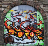 Street Art and Graffiti, Edinburgh, Market Street  -  from 2014