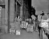 The Market at Market Street  -  Looking to the west towards the foot of Cockburn Street  -  1955