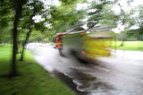 Flooding at Melville Drive on the south side of The Meadows  -  August 29, 2012