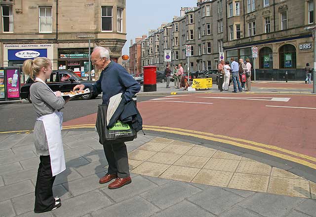 Montpelier Park  -  a street in Merchiston, Edinburgh  - Photograph taken  May 2008