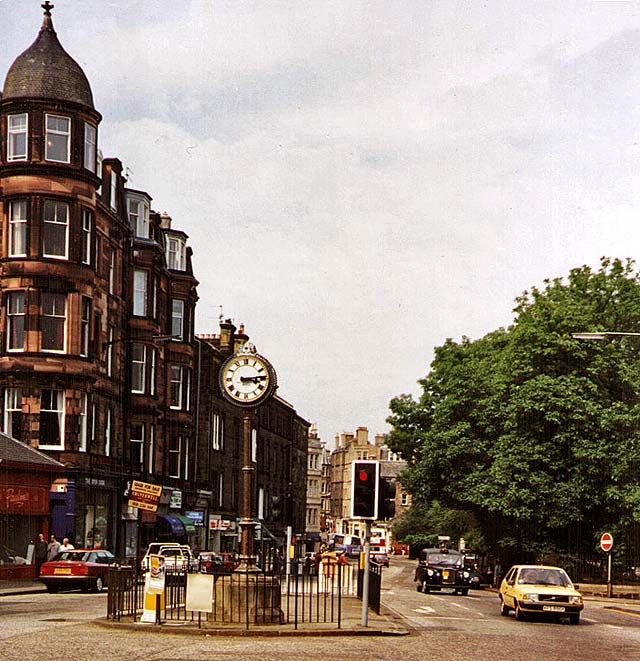 Morningside Road - Clock 1995