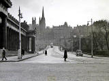 Looking up the Mound  -  late-1950s?