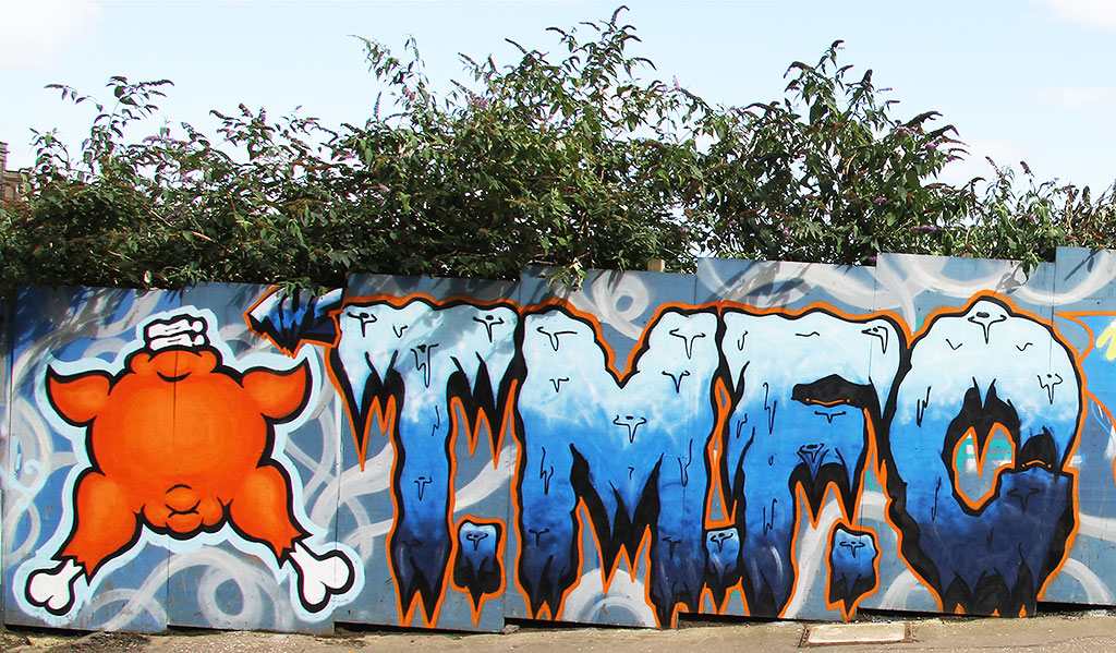 Street Art and Graffiti, New Street, Edinburgh - August 2012