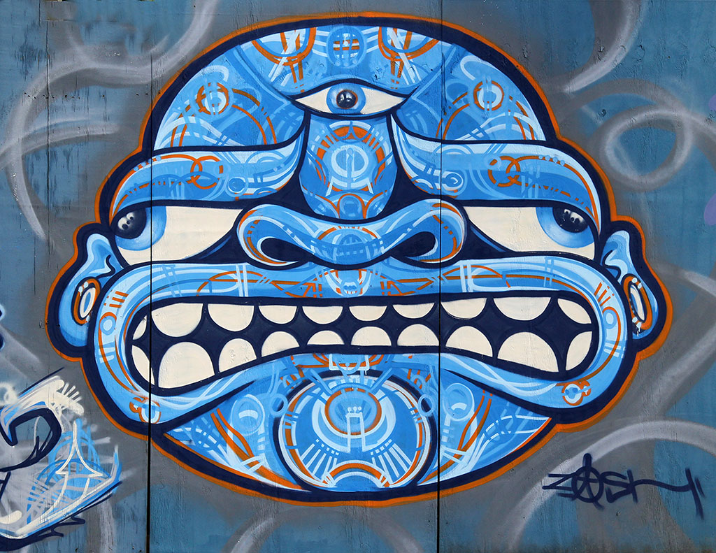 Street Art and Graffiti, New Street, Edinburgh - August 2012