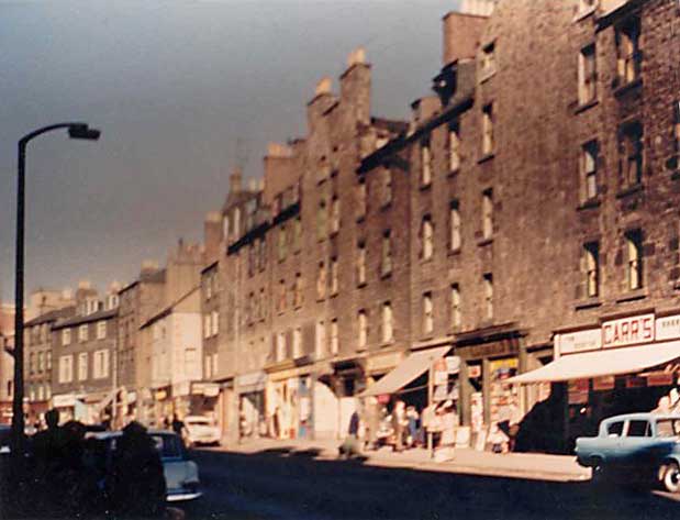 Photographs of Dumbiedykes around 1961-63  -   Nicholson Street