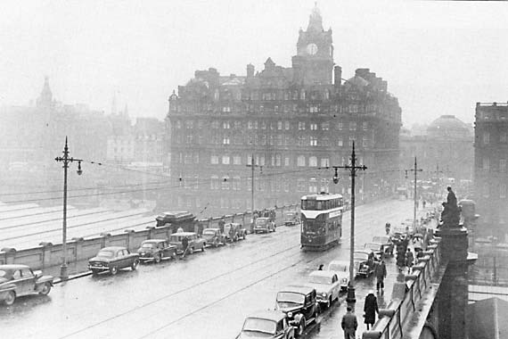 The North Bridge on a dull day in 1954