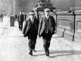 Jim Cairns' Grandfather in North Bridge, early 1930s - possibly photographed by a street photographer