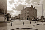 The junction of Lindsy Road and North Fort Street