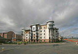 New Housing at Ocean Way  -  close to the Constitution Street entrance to Leith Docks  -  September 2007