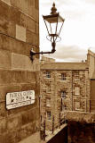 Half way down Patrick Geddes Steps (Castle Wynd South)  -  looking SE