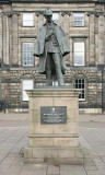 Statue of Sherlock Homes,  created by Arthur Conan Doyle who lived close to this spot