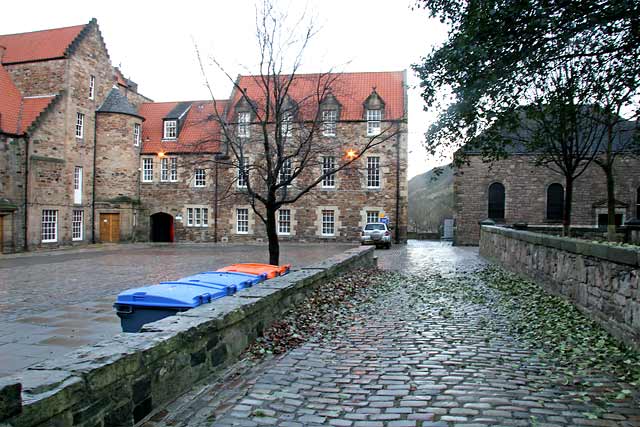 John Knox House, High Street, Edinburgh  -  on a winter afternoon