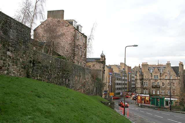 John Knox House, High Street, Edinburgh  -  on a winter afternoon