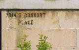 Old street names on buildings in Leith  -  Prince Consort Place, Leith