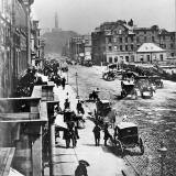 Photo by J C H Balmain  -  Princes Street looking east from Waverley