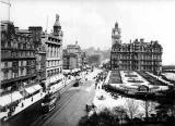 Princes Street  -  Looking East from Scott Monument  -  1912