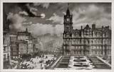 Princes Street looking East  -  post card  -  Alex Anderson