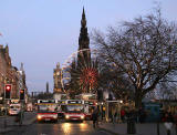 Princes Street and the Edinburgh Wheel