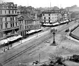 Photograph by G W Wilson  -  Looking to the east along Princes Street from the Scott Monument