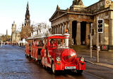 Santa Train in Princes Street  -  Christmas, 2011