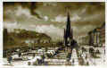Princes Street, looking West  -  Post Card  -  Alex G Anderson