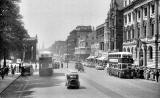 Looking west along Princes Street from close to the Scott Monument