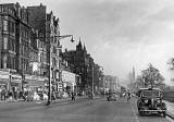 Princes Street Lamp Posts in late-1950s  -  Moffat, Photographer and shops