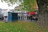 Police Box in the SW corner of East Princes Street Gardens  -  October 2010