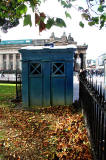 Police Box in the NW corner of East Princes Street Gardens  -  October 2010