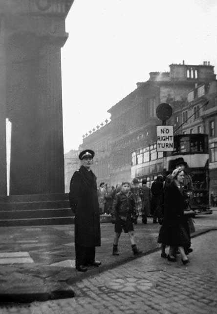 Policeman at National Galleries  -  1953