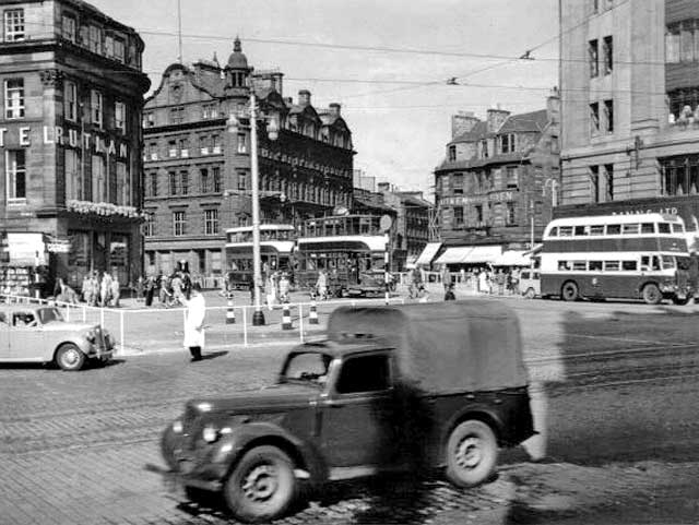 The West End of Princes Street  -  1948