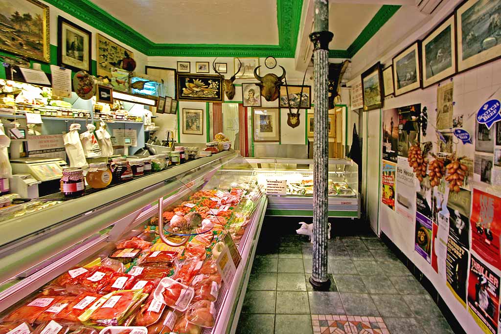 George Bower, Butcher, 75 Raeburn Place, Stockbridge, Edinburgh