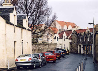 Looking to the north down Restalrig Road South, towards Restalrig  -  2004